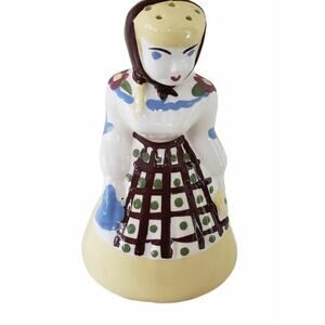 Vintage Cleminsons Pottery Katrina CLEANSER KATE Shaker Salt / Pepper Shaker